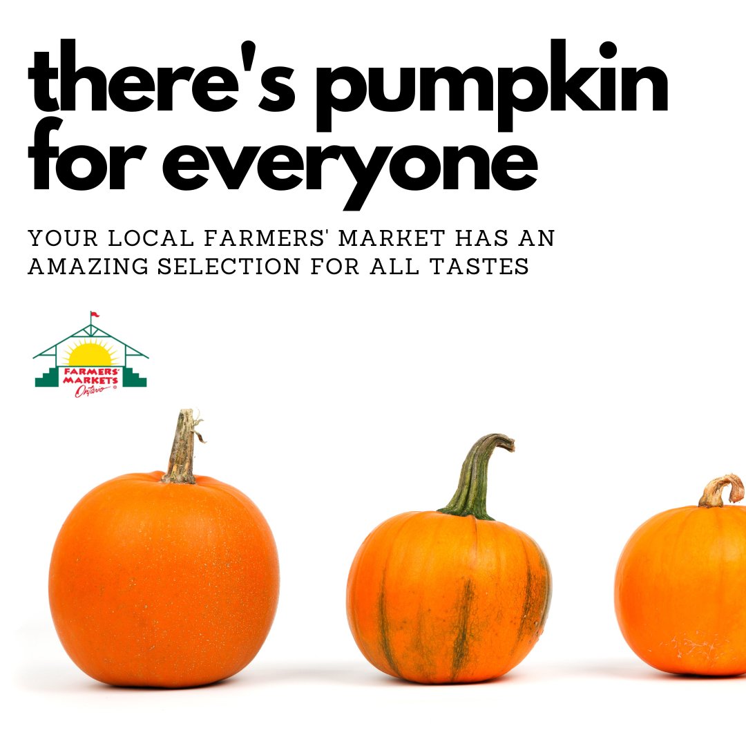 We are getting closer to pumpkin season!

Check out your local farmers' market for pumpkins to decorate your porch, bake with, and carve for Halloween 🎃.

#farmersmarket #farmersmarketsontario #supportlocal #halloween2024 #pumpkinseason