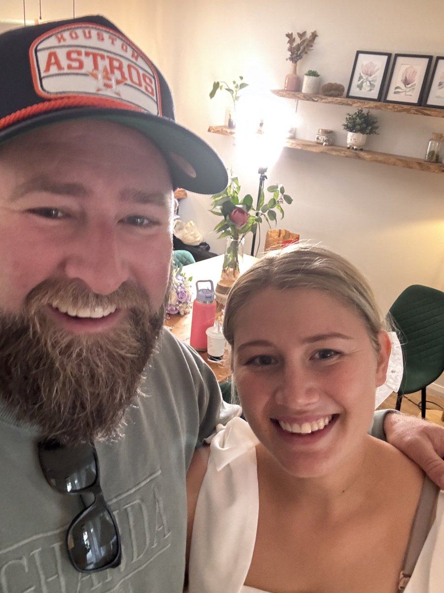 SCORCHED313's tweet image. Wedding day 🥲 #1down