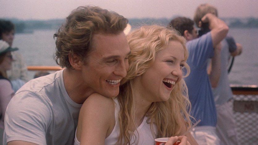 ComfyCinematic's tweet photo. Matthew McConaughey and Kate Hudson in How to Lose a Guy in 10 Days (2003) https://t.co/mAF5jYYa9a