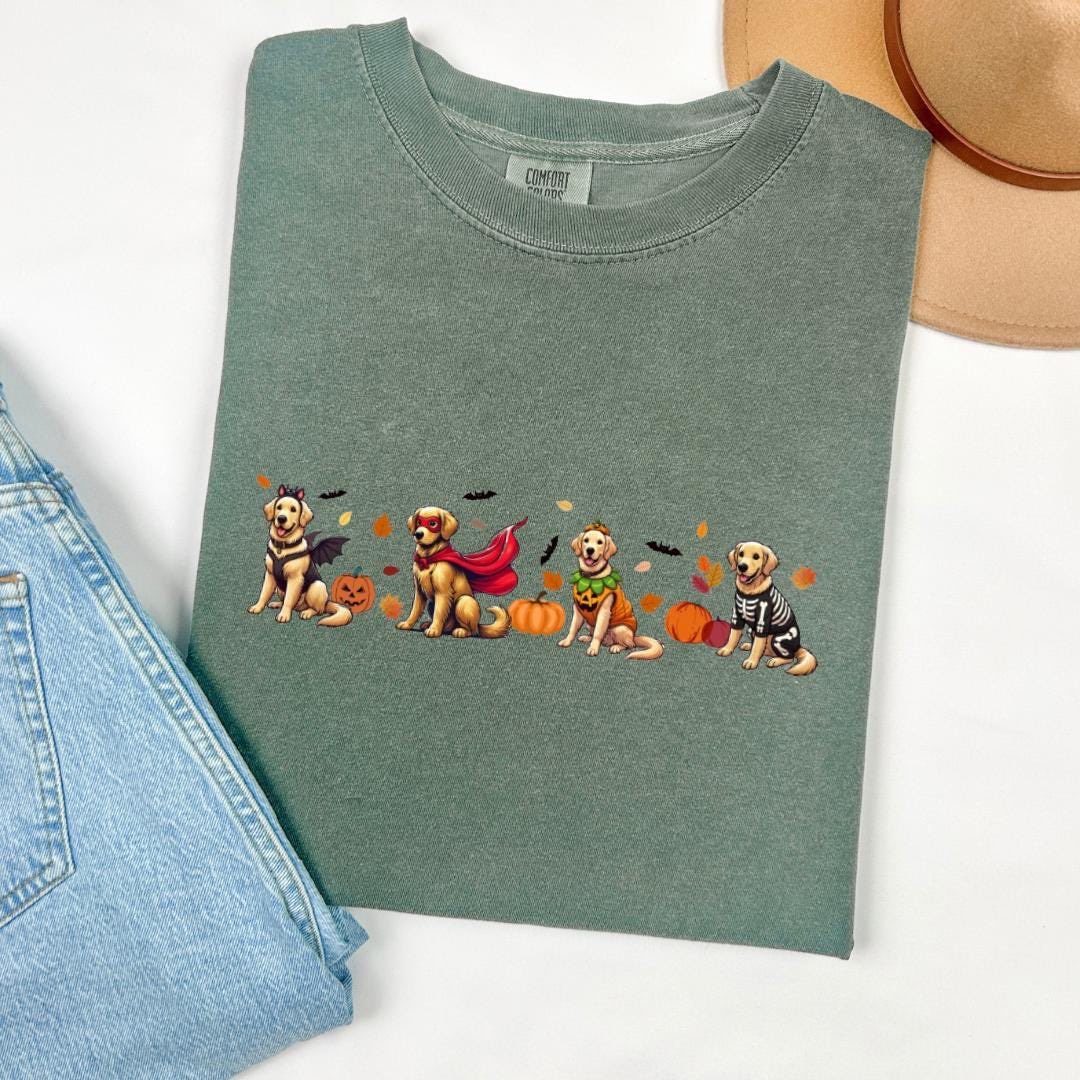 codyshirtshack's tweet image. Golden Retriever Halloween T Shirt 
#goldenretriever #halloween #goldens 

codyshirtshack.etsy.com/listing/178661…