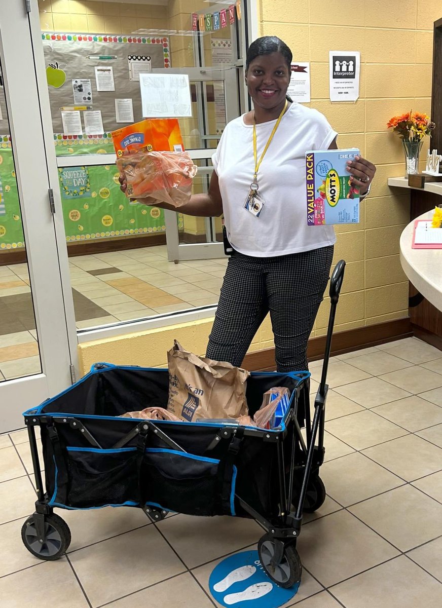 Thank you Hueytown Neighborhood Bridges, for donating snacks to our scholars! You’re a shining star! ❤️🐻⭐️