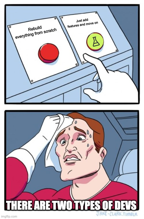 4140_Para's tweet photo. Some devs hustle for perfection, others just get things done. Which one are you? π§ͺ
π 100$ OFF π https://t.co/Xl7LPj8xtA π₯
#PullPush #DevHacks #EfficiencyGame #DevShortcuts #justLaunch