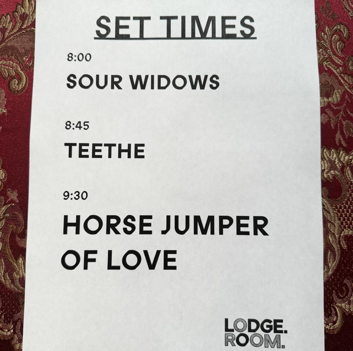 LodgeRoom's tweet image. LOW TICKETS 🚨 @horsejol performs TONIGHT with special guests #Teethe and @sourwidows 🔥🔥 Swipe for set times! Get tickets via lodgeroomhlp.com/shows/horse-ju…

🎂: Solar Return