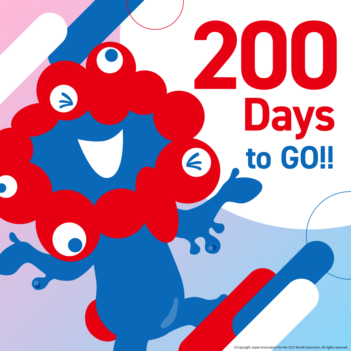 oitapref's tweet photo. 200 Days to Go!!
9/25は大阪・関西万博開幕200日前
世界中のワクワクがもうすぐ大阪・関西に
やってきます!
ぜひお楽しみに!
#くるぞ万博 #200DaystoGo
#EXPO2025 #大阪・関西万博 #ミャクミャク https://t.co/UHxFSksRcH