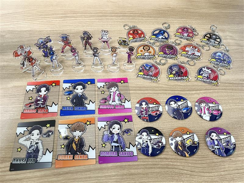 🏎️🏎️🏎️💨💨💨 #爆上戦隊ブンブンジャー イラストグッズが登場