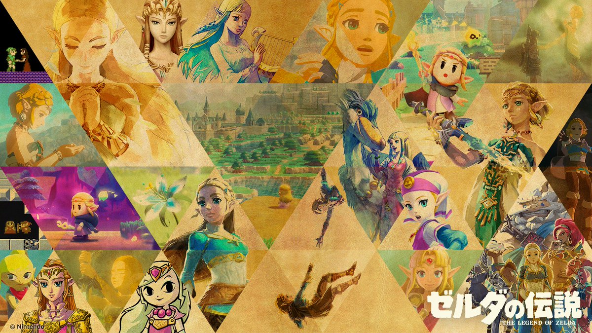 Nintendeal's tweet photo. official Zelda artwork https://t.co/pcj57fqWqf