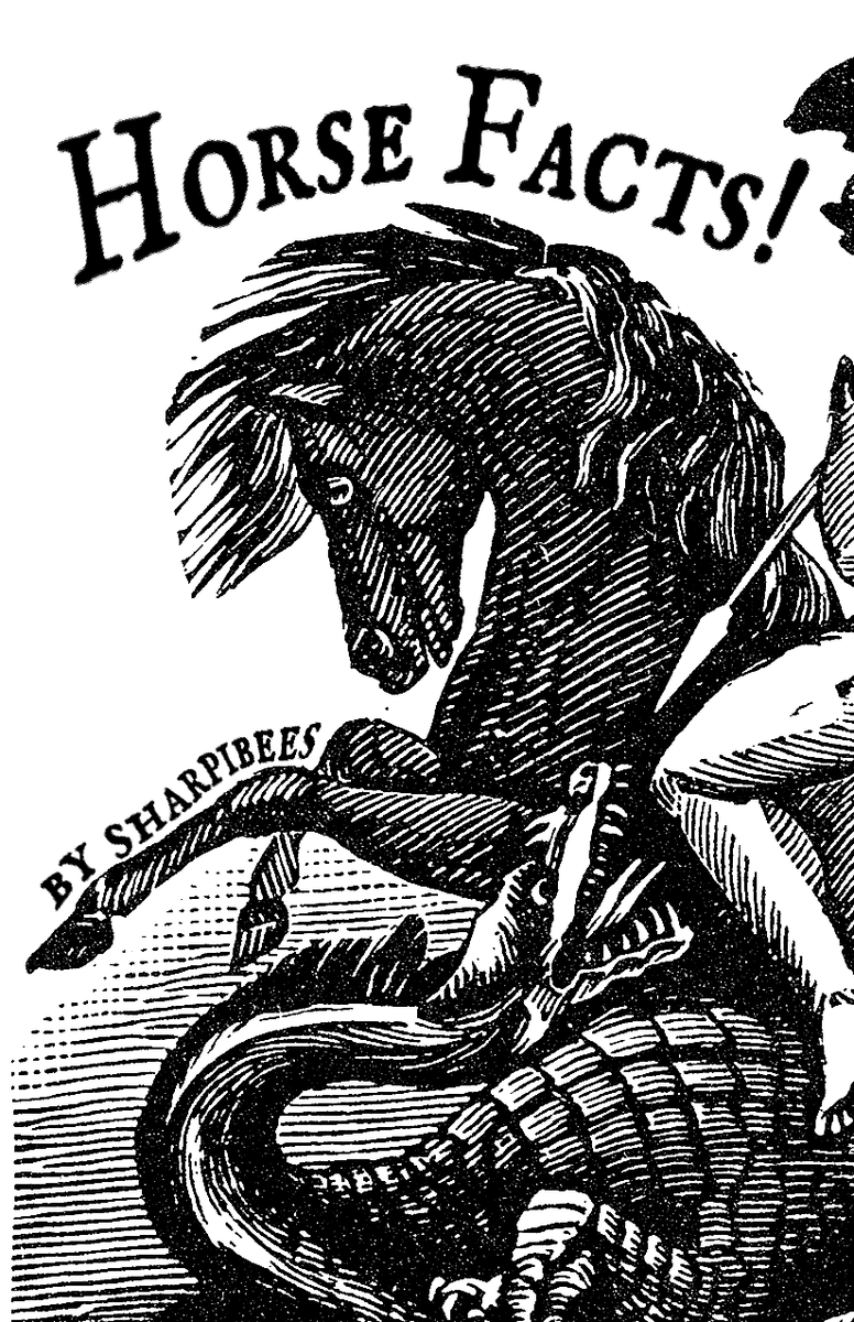 DemonAttackZone's tweet photo. Horse facts! (REAL)

(1/2) https://t.co/B8xkItoRN4