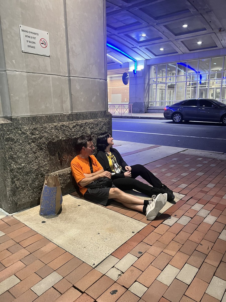 DomingosJosefa's tweet photo. When PD OFF hits “in the streets of Philadelphia” Awesome to see you @purposeful_pd #MDSCongress https://t.co/kTaNMZOka1