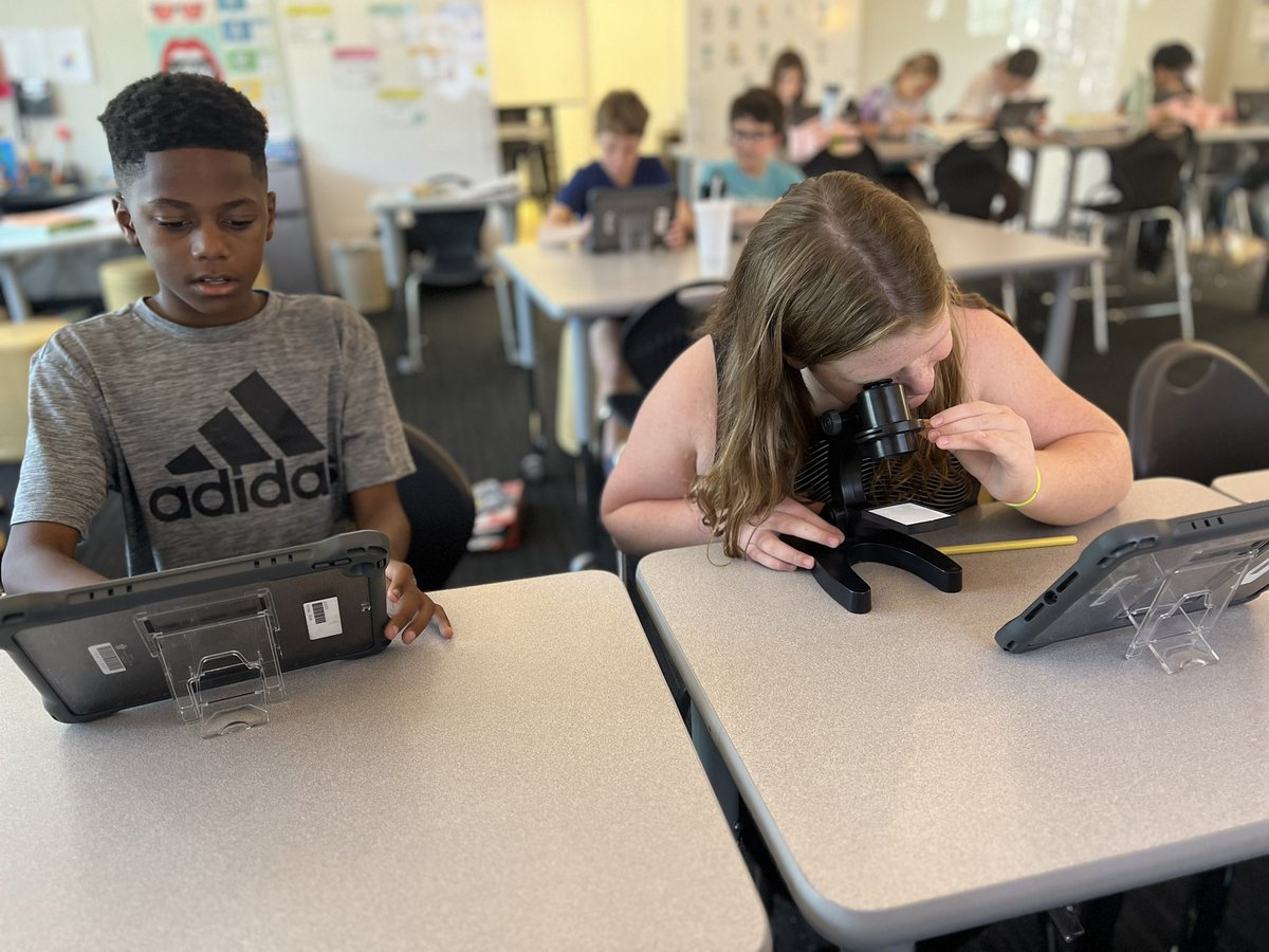 brpumphrey's tweet photo. Quality collaboration, exploration, writing, and teamwork in @JMitch2022 6th grade class @DiemerEagles https://t.co/cvcsiHIohI