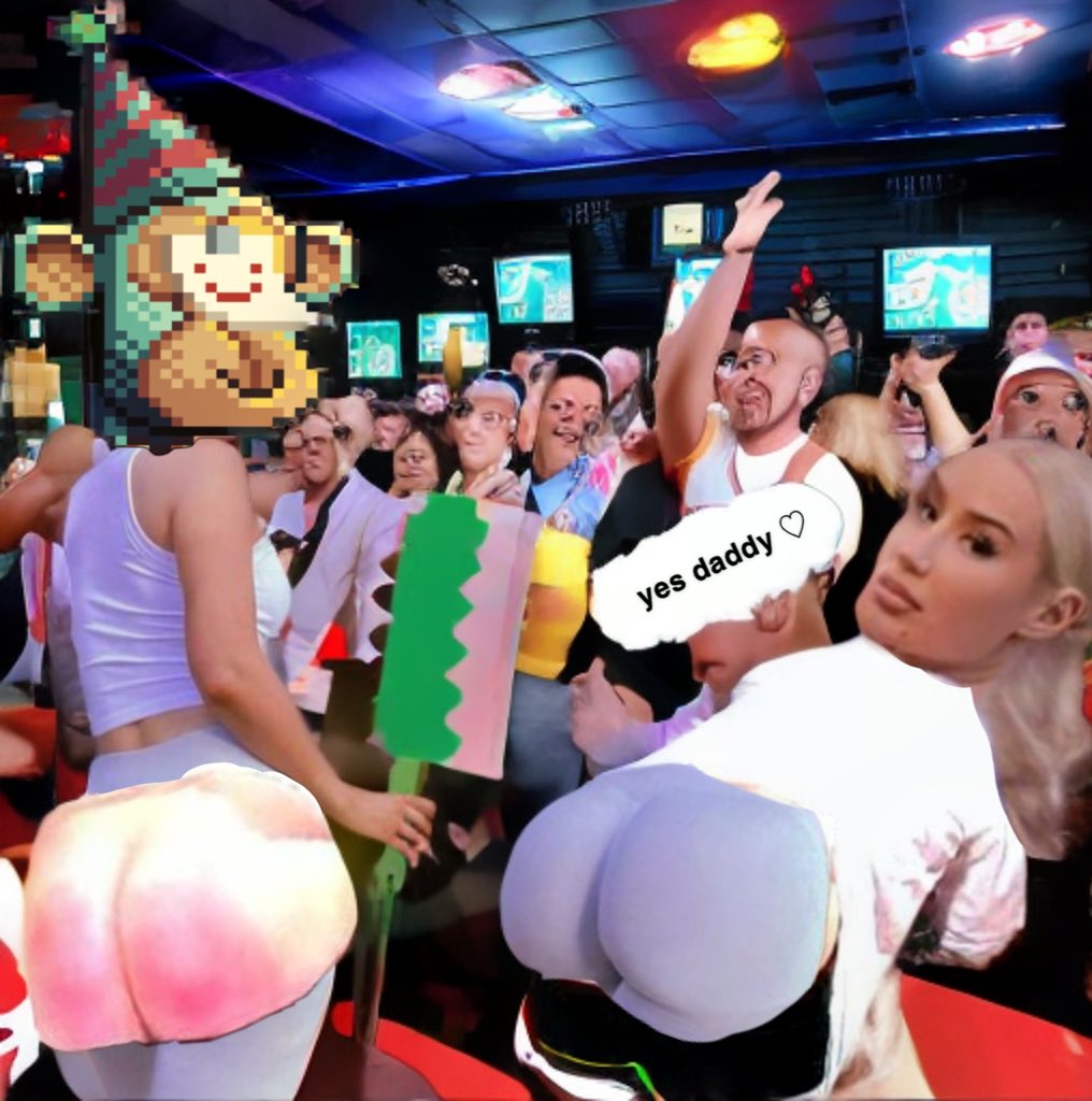 <a href="/IGGYAZALEA/">IGGY AZALEA</a> <a href="/ApeReunion/">Ape Reunion</a> <a href="/Web3Reunion/">ＧＩＧＡ</a> <a href="/AquafurAlley/">AQUAFUR ALLEY</a> ran the party I heard