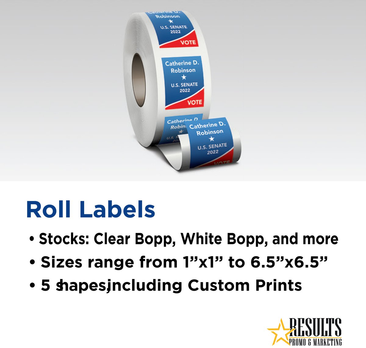 ResultsPromo's tweet photo. 📢 Get your message rolling with custom Roll Labels! 📢 Perfect for political campaigns, product labeling, and more!

Variety of stocks including Clear Bopp &amp; White Bopp
Sizes from 1"x1" to 6.5"x6.5"
5 shapes + custom options
Spread the word and make an impact! 💪 https://t.co/vZ6ZekzCHi