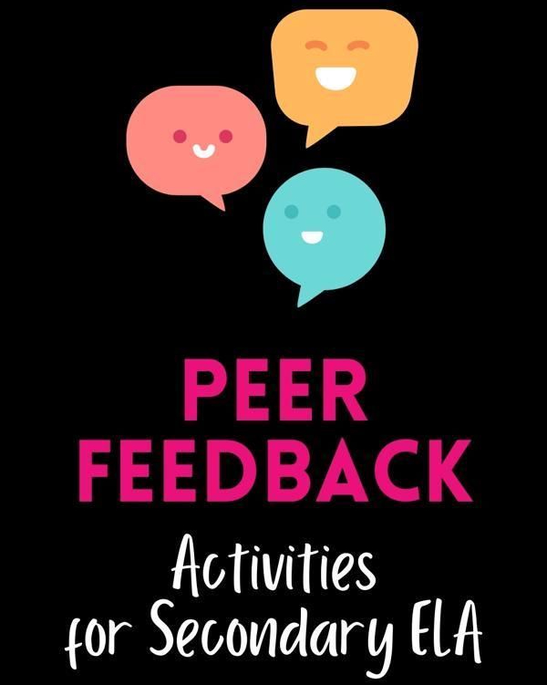 TCEA's tweet image. 📝 Want to improve peer feedback in your ELA classroom? Discover effective strategies to teach students how to give constructive and meaningful feedback! 🌟📚

sbee.link/cteugaxywj  via Nouvelle ELA
#ela #teaching #mschat #hschat