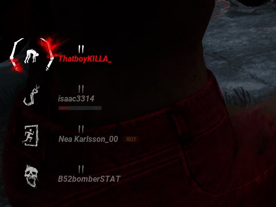 _ThatboyKilla_'s tweet photo. I’m not mad at it @DeadbyDaylight https://t.co/YpX57qPZaD