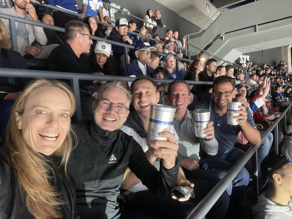 Team @sap and <a href="/PwC/">PwC</a> unite #LeafsForever