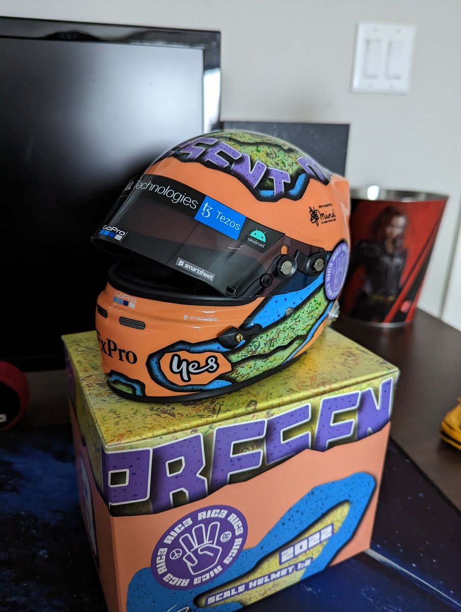 VTOLAssault's tweet photo. Thank you @danielricciardo,
For introducing my Mom and me to the sport
For all your efforts and the amazing races
For the "lick the stamp and send it"
For all the smiling faces
For everything you've done
You'll always be #1
🍯🦡
#DR3 #HoneyBadger https://t.co/2RyGDOEIea
