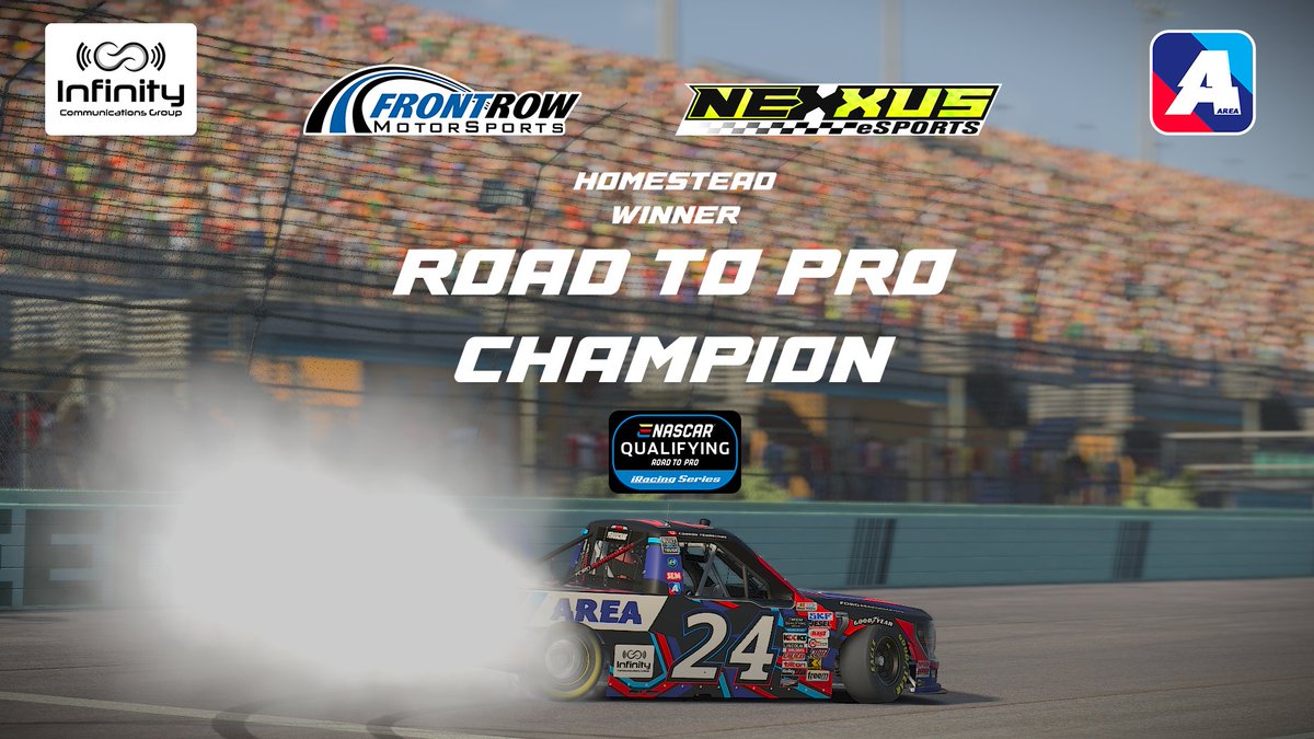 Statement made, Homestead Winner and Round 2 Champion!

See y'all in Contender👑