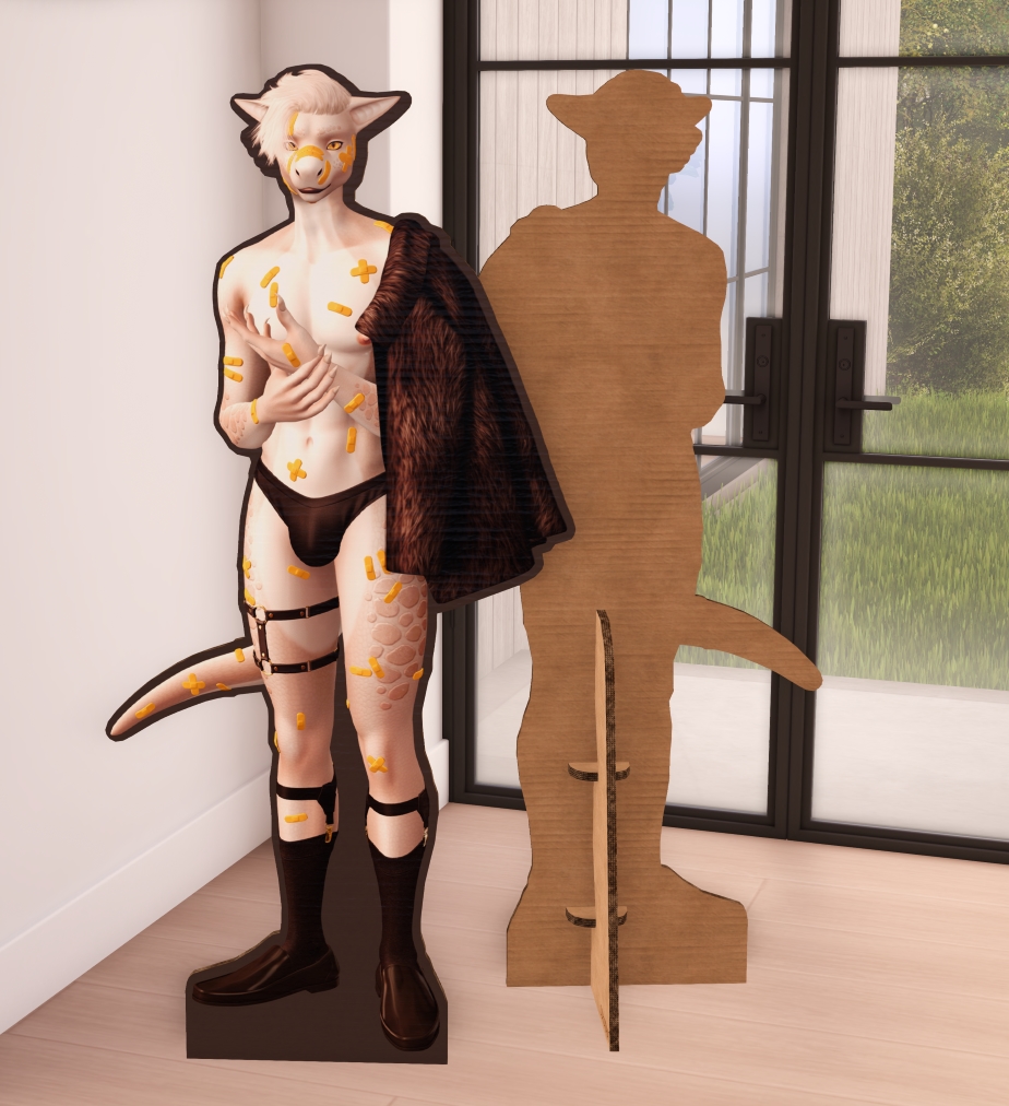 Made yet another cardboard that will greet you at our Abnormality booth with August!

If you interested in your own cardboard, check this:
marketplace.secondlife.com/s/CORUNDUM-Car…

#Secondlife #Furry #SLFurry #FurrySL #CORUNDUM #August #Espen #Kazilingwa