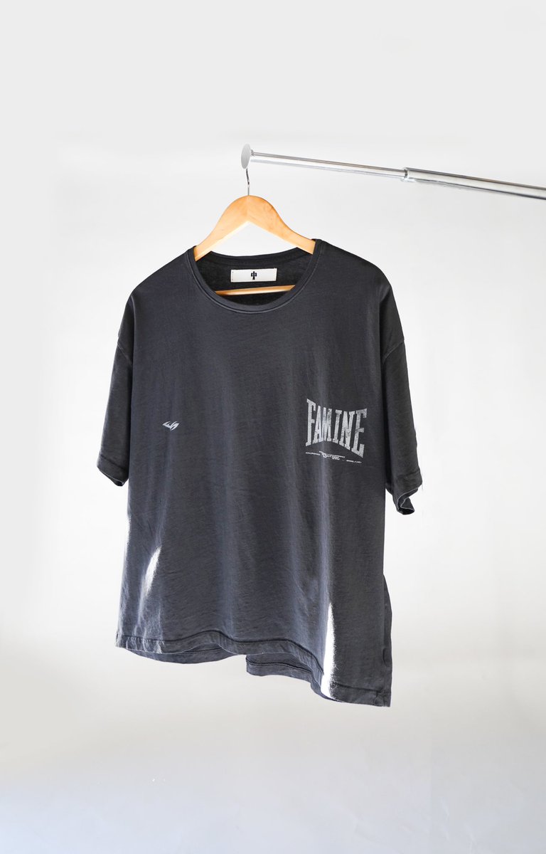 famineusa's tweet photo. “gloves tee” 2024 https://t.co/xRwdDPjGD8