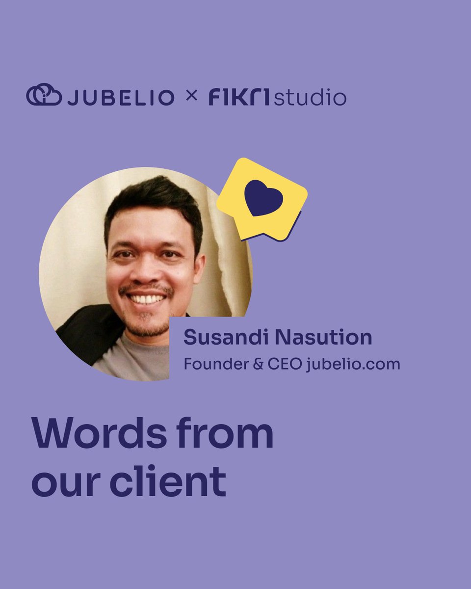 bagus_fikri's tweet photo. We're excited to collaborate with Susandi Nasution, Founder &amp; CEO of Jubelio that make a real impact on their business. 🙌

Here’s what Susandi had to say about our collaboration 👇🏻 https://t.co/qcivVegLIE
