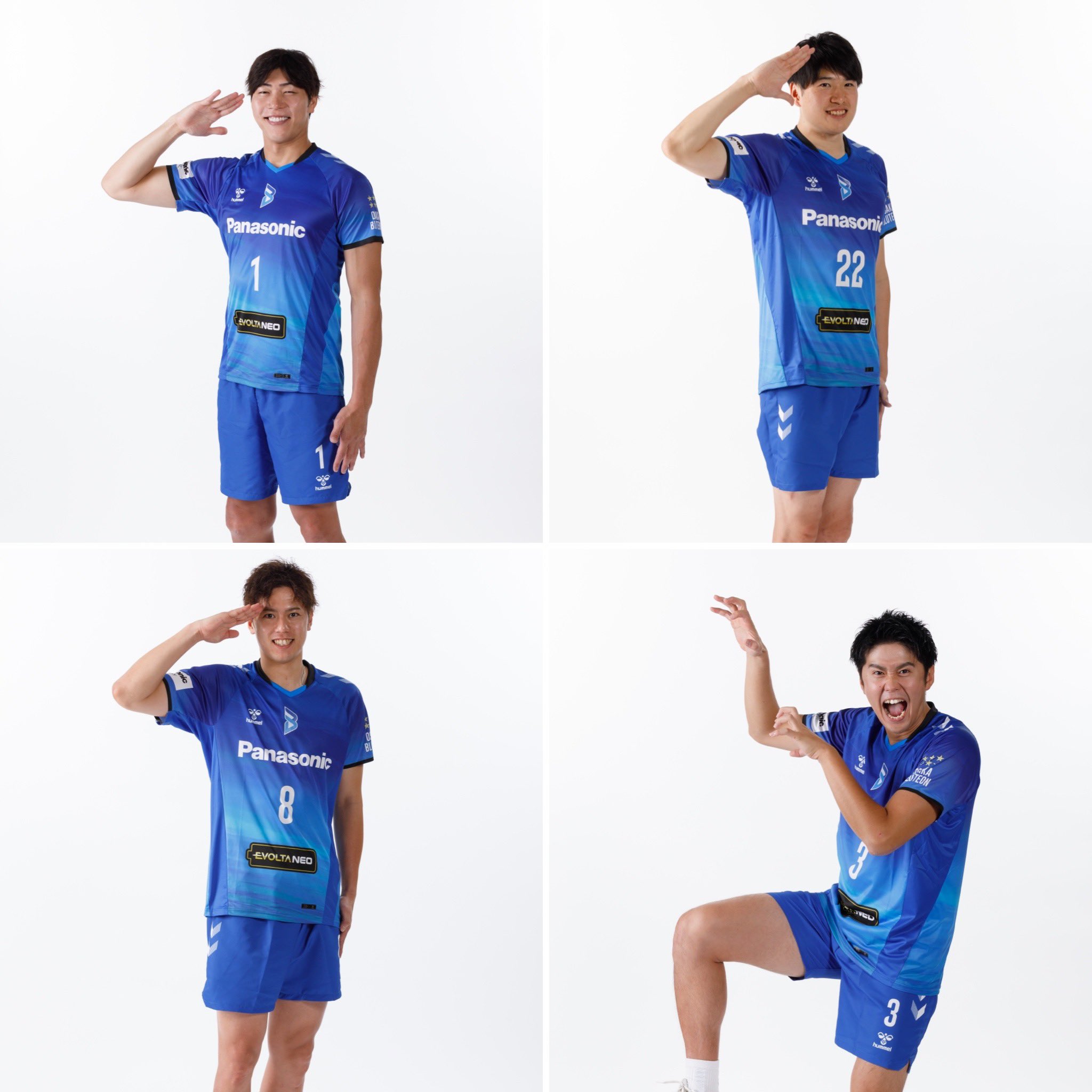 Panasonic パンサーズ レプリカユニフォーム　清水邦広選手 大阪ブルテオン 清水邦広 （大阪ブルテオン【OSAKA BLUTEON】 on