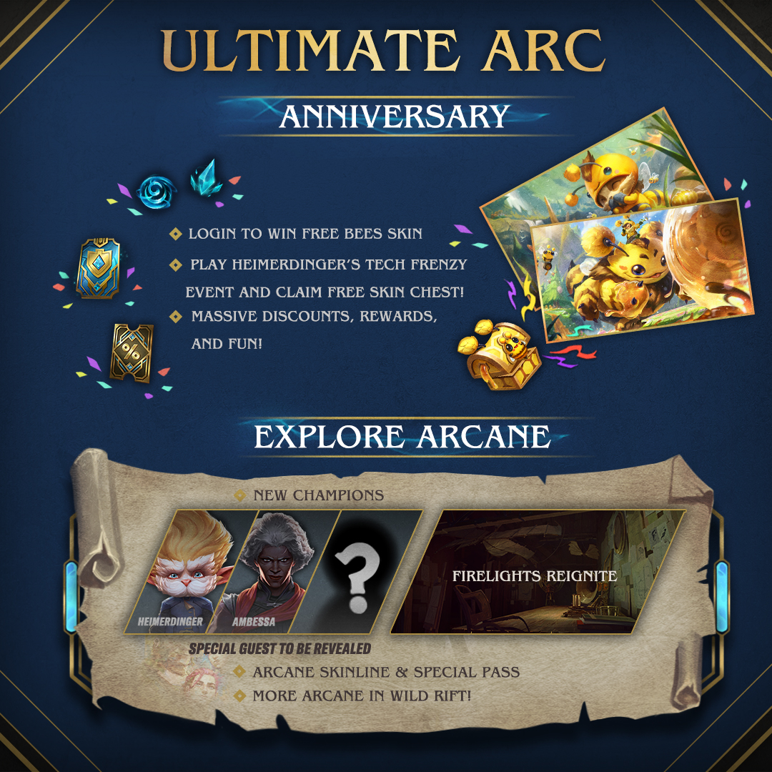 wildrift's tweet photo. Get a quick overview of the fun we’ll have this patch! #UltimateArc #wr4th https://t.co/kCHrcncznd