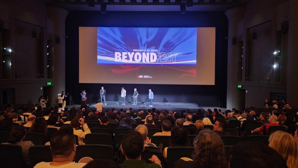 Shobu_'s tweet photo. At the screening @BeyondFest screening of #Devera at the beautiful Egyptian Theatre in LA! All set ! https://t.co/9NXONVPfqt