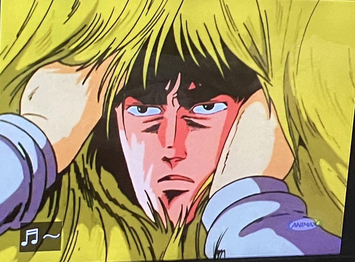 荷車に隠れてるけど見つかる ケンシロウを何回も見てしまう😆 #北斗の拳