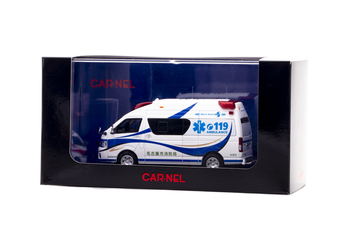 新製品発売] CARNEL新製品、1/43 トヨタ ハイメディック 2023 愛知県 