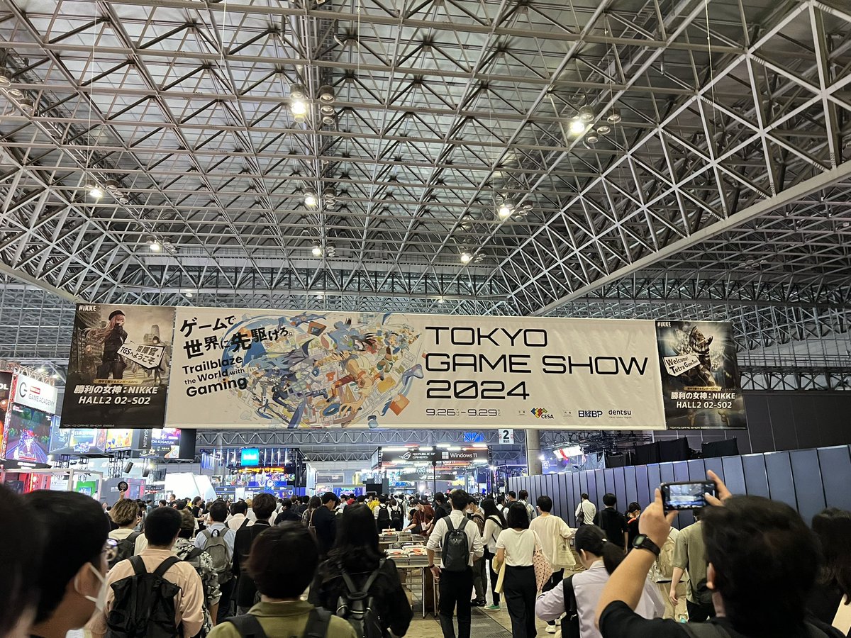 Kousetsuran_FF's tweet photo. TGSに来ています〜！ https://t.co/6KFq9JAfIw
