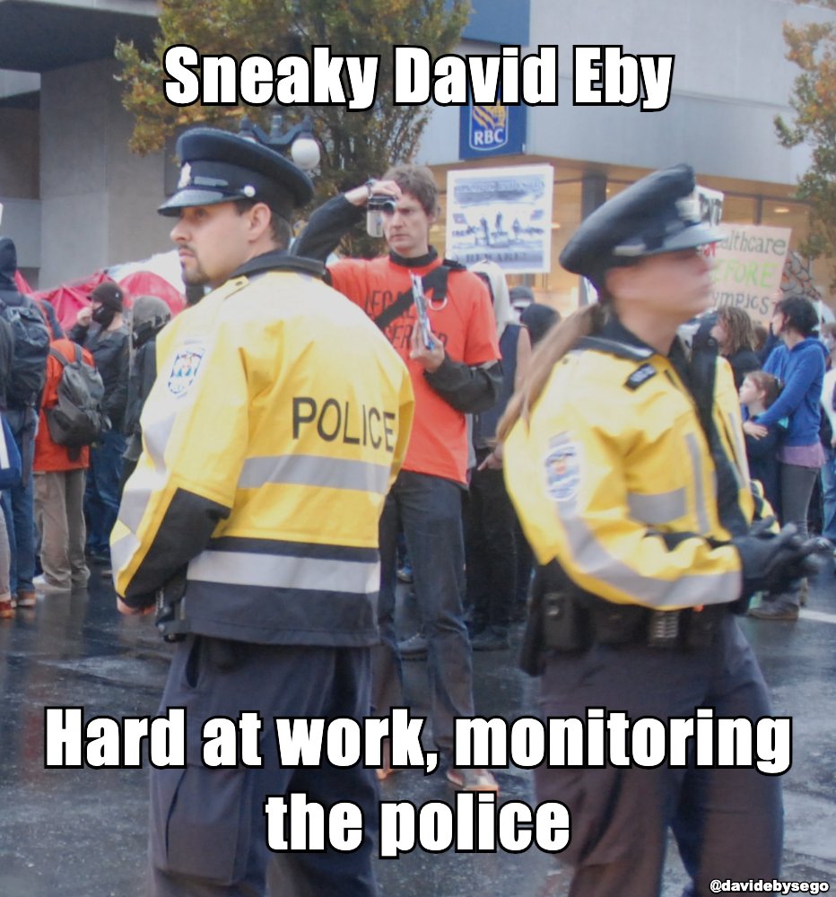 DavidEbysEgo's tweet image. Sneaky David Eby... Hard at work, monitoring the police.

#NEVERWRONG #davidebysego #davideby #bcndp #BritishColumbia #ProvinceofBC #GovernmentofBC #StrongerBC #HomesForPeople #bcndp #bcpoli #vanpoli #justintrudeau #unlimitedpower