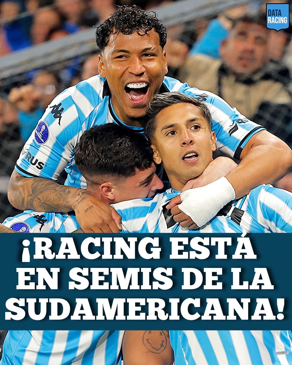 ¡¡¡GANOOOOOO LA ACADEMIAAAAAAAA CARAJOOOOOOOOOOOO!!! 🩵🩵🩵🩵🩵🩵

RACING 4 - Paranaense 1

#CopaSudamericana 🏆