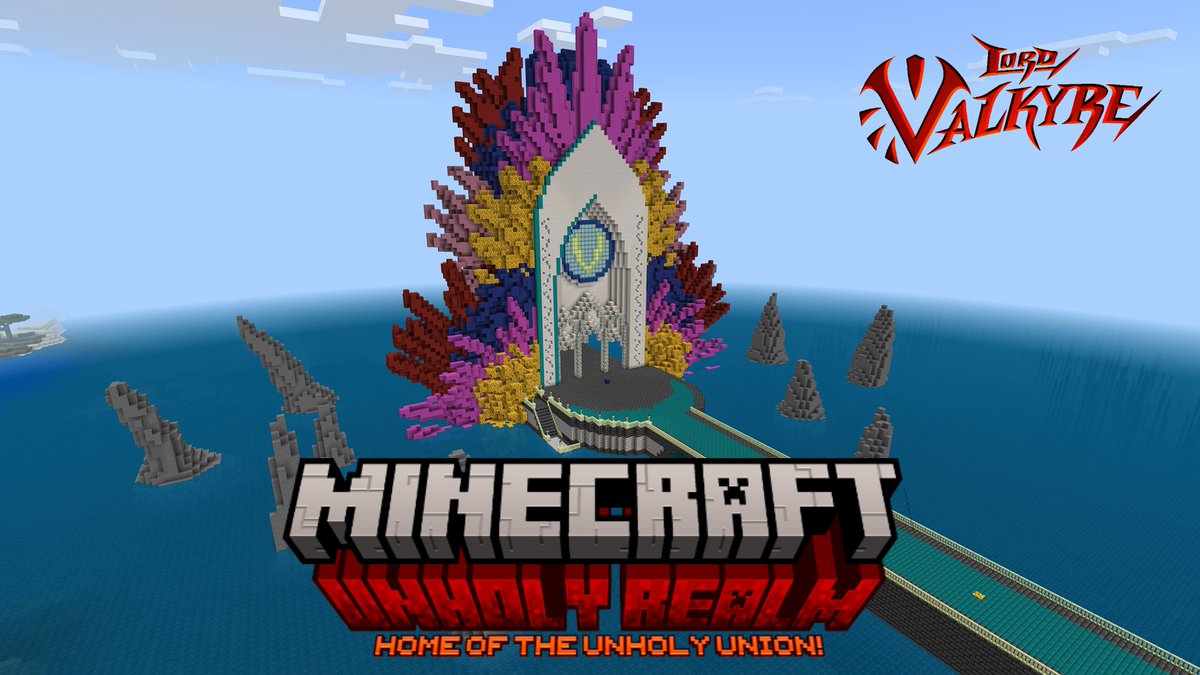 LordValkyre's tweet photo. @lordvalkyre is going Live on Twitch! Watch him build Valklantis! 
 https://t.co/LE5r5U72OB

#minecraft #creative #bedrock #gaming #streamer #smallstreamersconnect #smallstreamer #Lord #Valkyre #LordValkyre #UnholyUnion #Guild https://t.co/O9R8WFvL3y
