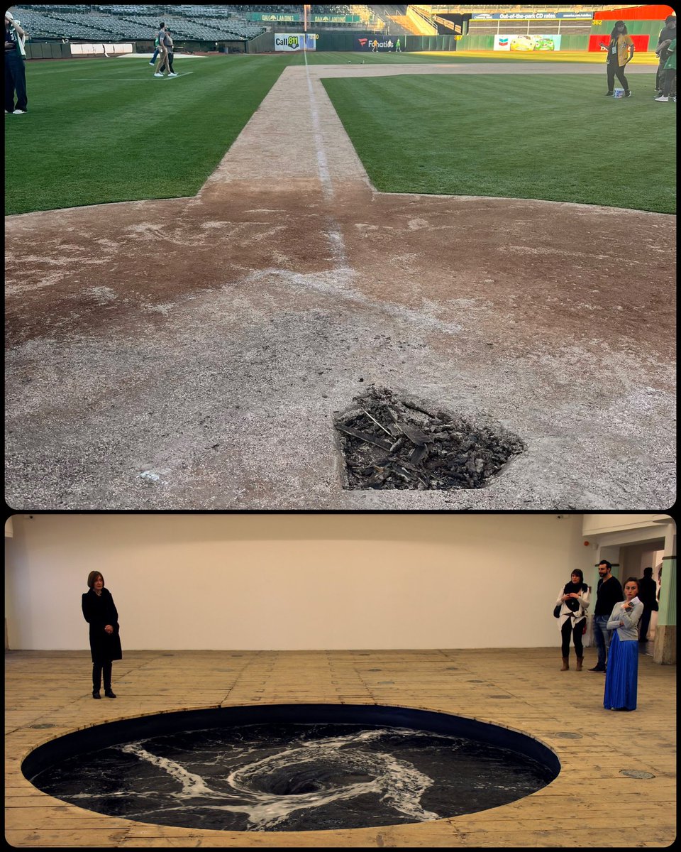 ArtButSports's tweet photo. Descension, by Anish Kapoor, 2014, 📸 by @KleinschmidtJD https://t.co/L9QQBCcp5C