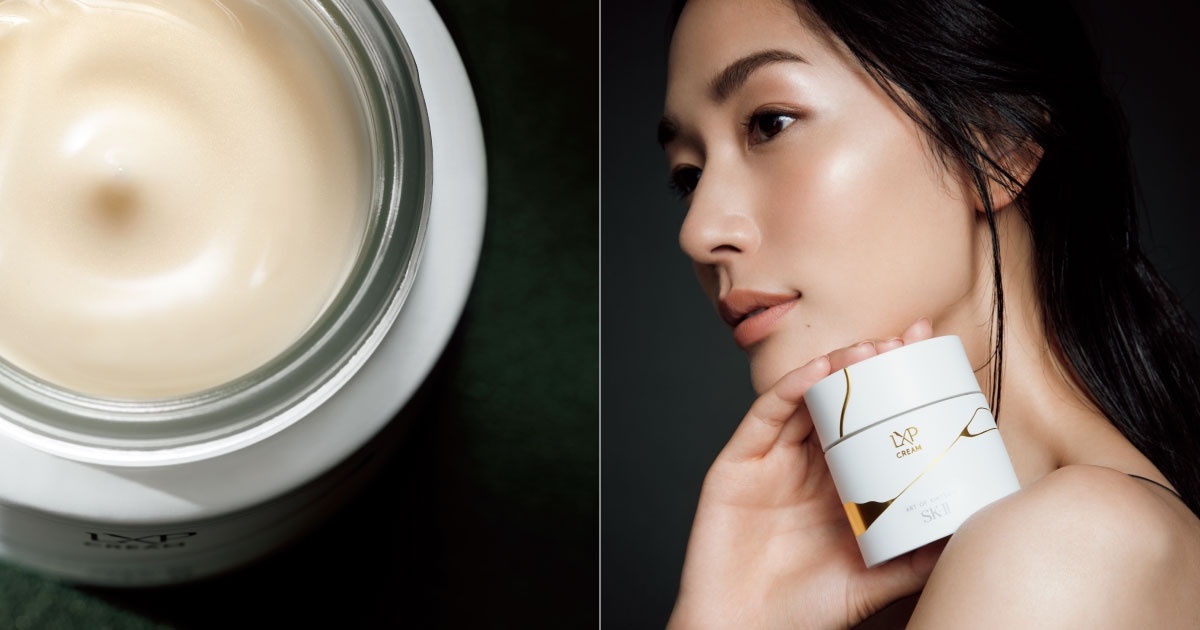 堂々！SKｰII史上初。超濃縮ピテラを最も多く配合したクリーム「LXP 金