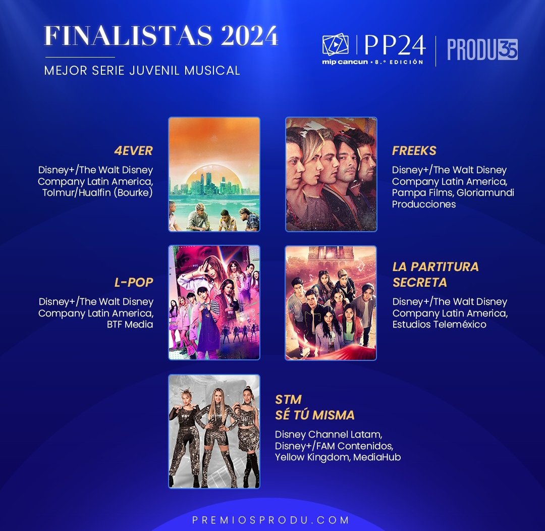 4EVER esta nominada en unos premios a unas semanas de su primer aniversario, lloro 🥹🤍