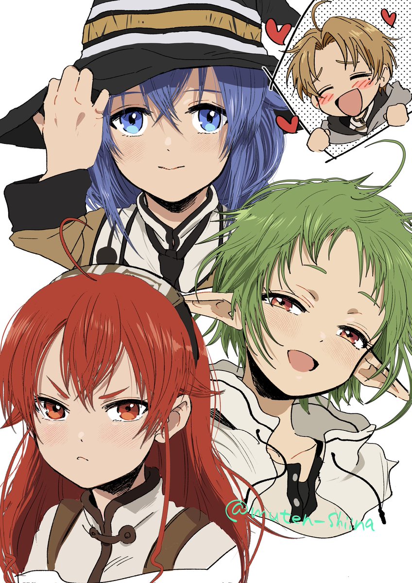 TheCarlos2532's tweet image. 🫰💙❤️💚

Artist: Muten-Shiina

#MushokuTensei #無職転生 #無職転生FA