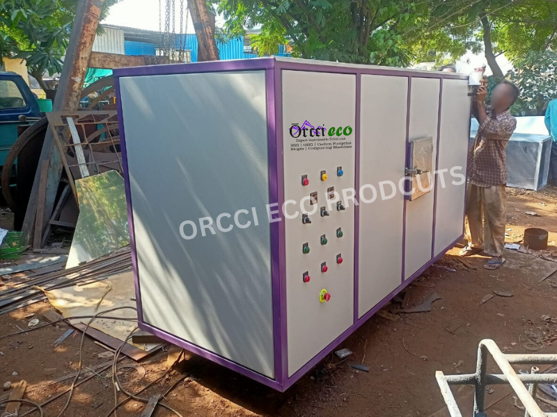 OrcciEco's tweet image. We're happy to report the successful dispatch of a 100kg composting machine to Tirunelveli! This state-of-the-art machine will help reduce organic waste and promote sustainable practices in the region.  
#OrcciEcoProducts #CompostingMachine #Tirunelveli #WasteManagement