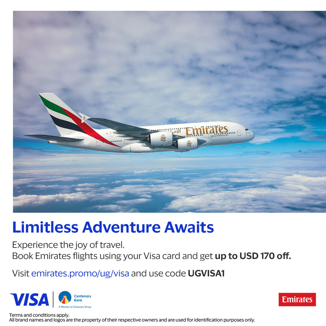 CentenaryBank's tweet image. For the traveler seeking new horizons and unforgettable experiences. Use the promo code and Cente VISA card for a special discount on your next Emirates journey. Your adventure awaits! #TravelMore #FlyEmirates #ExploreTheWorld