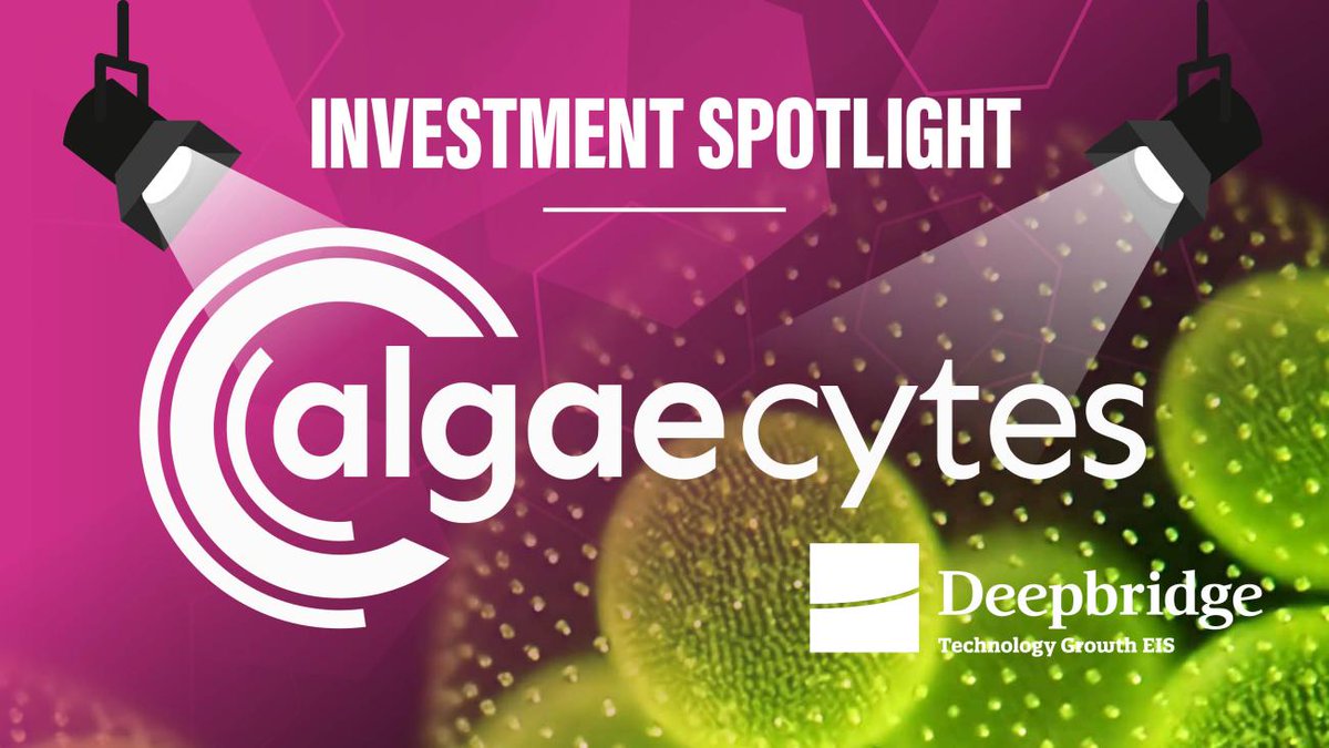 Support innovative companies like AlgaeCytes, producing vegan-friendly Omega-3 oils from microalgae 🌿 Backed by £65m, their first plant starts production in 2025!

📩 Learn more &amp; invest today! ow.ly/20Ie50TwTTS

High risk. Capital at risk.