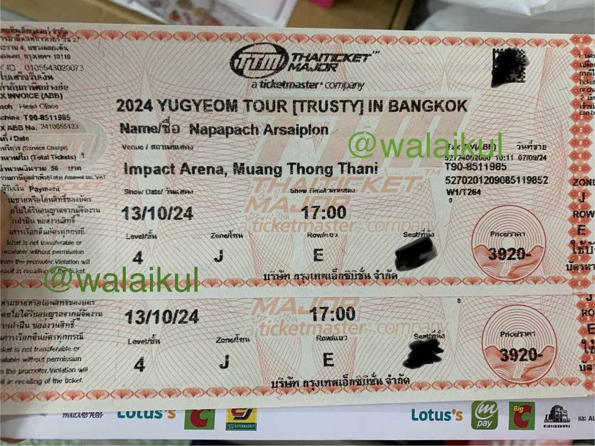 walaikul's tweet photo. #อันยองกดบัตร
ใช้บริการรอบที่ 2 แล้ว ไม่ผิดหวังเลยค่ะ กดเร็วได้โซนที่ต้องการ บริการประทับใจมากๆ ค่ะ https://t.co/b7d6ccDr73