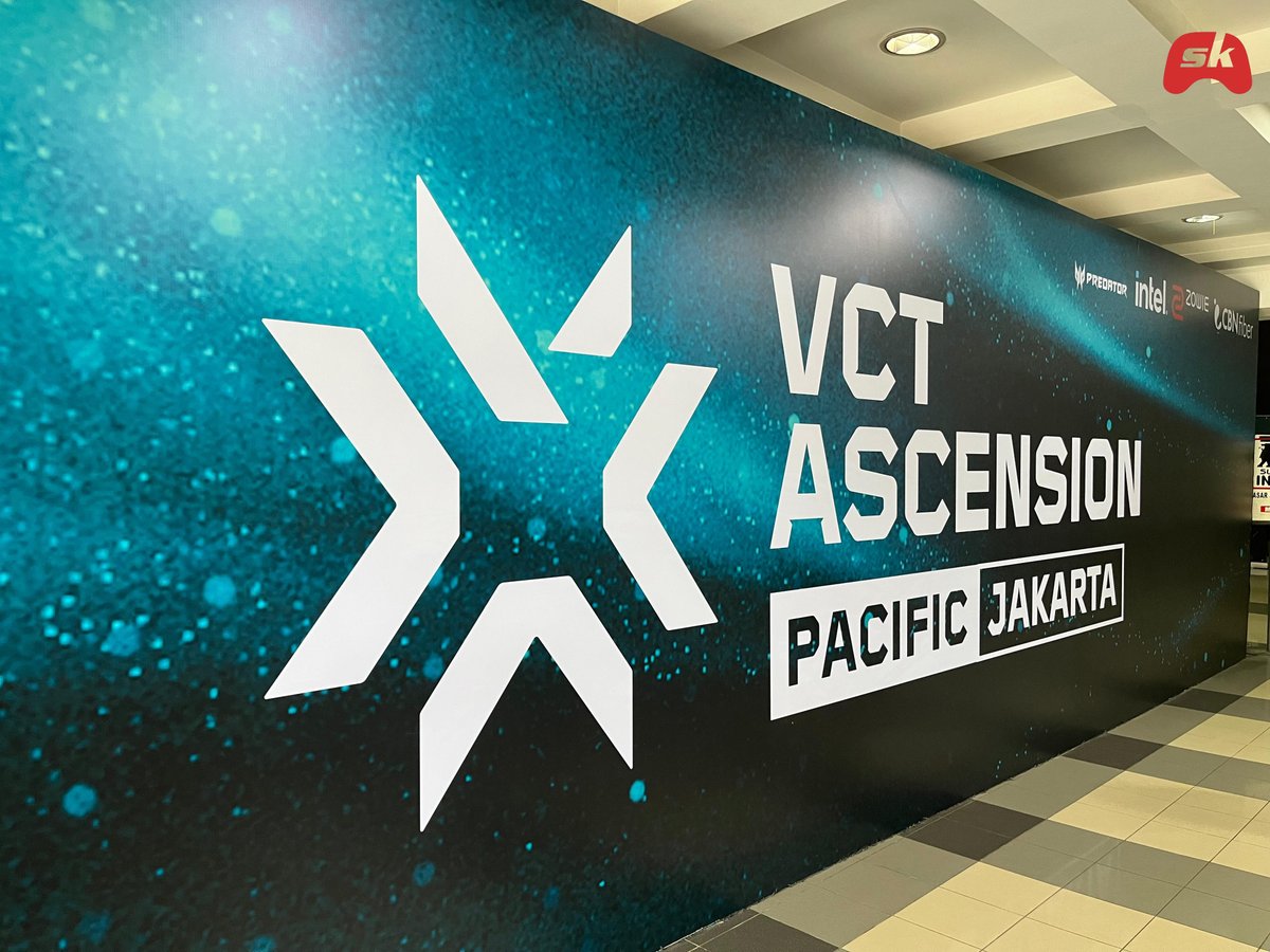 skesportsgaming's tweet photo. Sportskeeda is at VCT Ascension Pacific Jakarta ! 
#VCTAscension #VCTAscensionPacific #VALORANT https://t.co/W0ktmZ1oVG