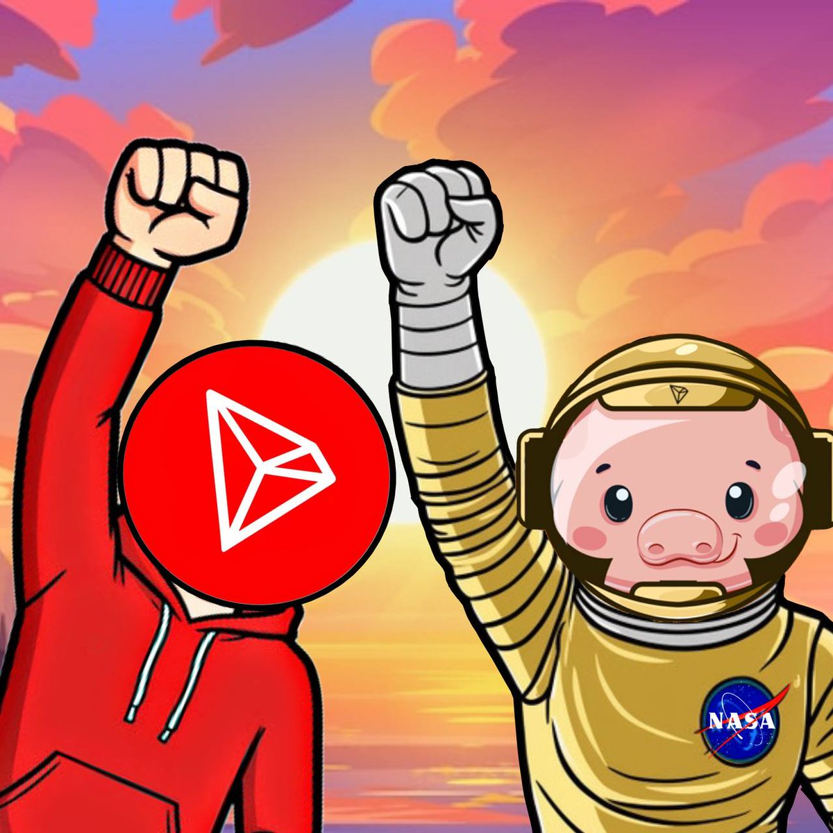 SBAphelios_'s tweet photo. @ElonMuskPDA $SUNPIG remains my Top 1 #memecoin! Nothing's gonna dethrone this king in my list for a while. 👑

☀️ https://t.co/XRGLN9WiFr https://t.co/EuUzZ0AjDm