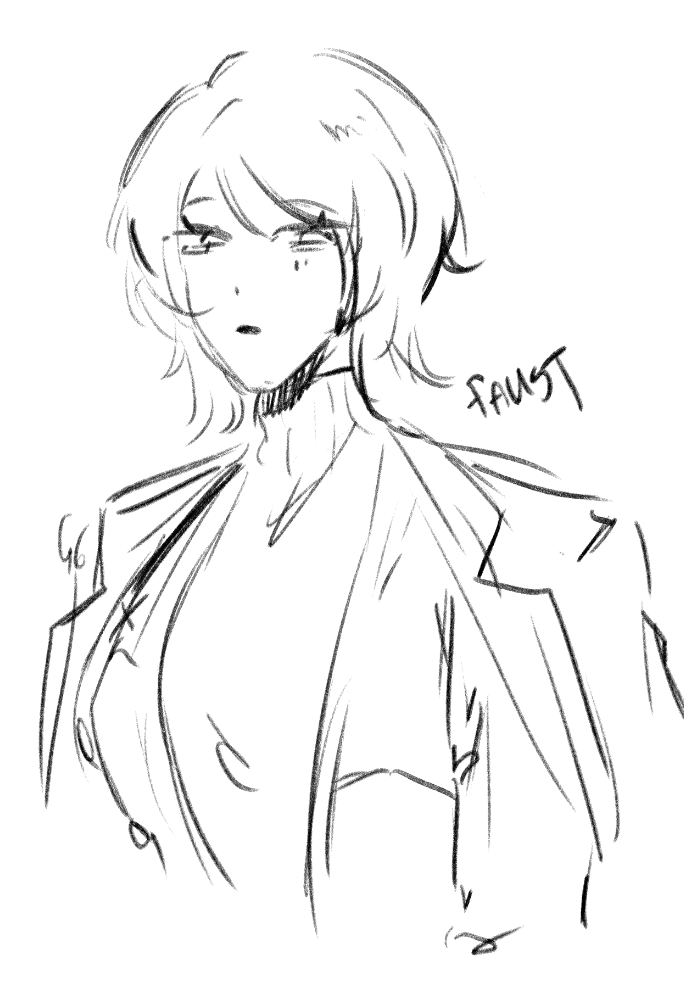 #LimbusComapany i started yesterday -- some sketches as an offering