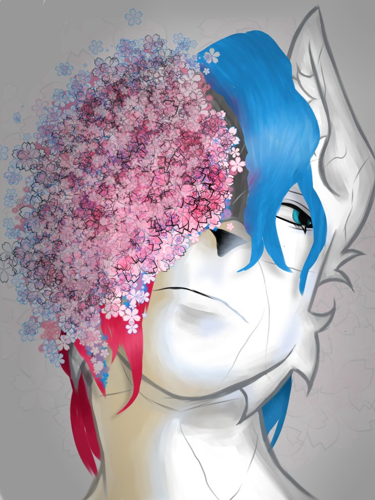 CallsignBio's tweet image. New drawing with reference 
#art #reference #art trend #flowers #oc