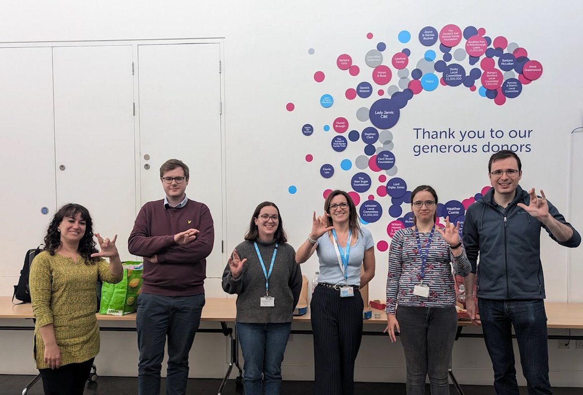 Lorena Escudero Sánchez (@lorena_e_s) on Twitter photo Thanks everyone who came to our EDI film club this week to watch CODA and celebrate sign languages day together with <a href="/CRUKCamCentre/">CRUK Cambridge Centre</a> - we learned this symbol, because we really loved the movie 🥰 Thanks everyone who came to our EDI film club this week to watch CODA and celebrate sign languages day together with <a href="/CRUKCamCentre/">CRUK Cambridge Centre</a> - we learned this symbol, because we really loved the movie 🥰
