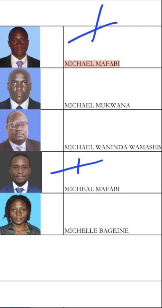 EvaristMugagga's tweet photo. Behold!! Was this the work of the outgoing Secretary @ug_lawsociety @Atukundaisaac1 ? Did he have a hand in it. Is he as shocked as others. Typical NRM things which can only be dealt with by #bangingtheTable @IsaacSsemakadde @TheMatovu @AmosKuuku @kagawanaziri1 https://t.co/Dx8MGqy7am