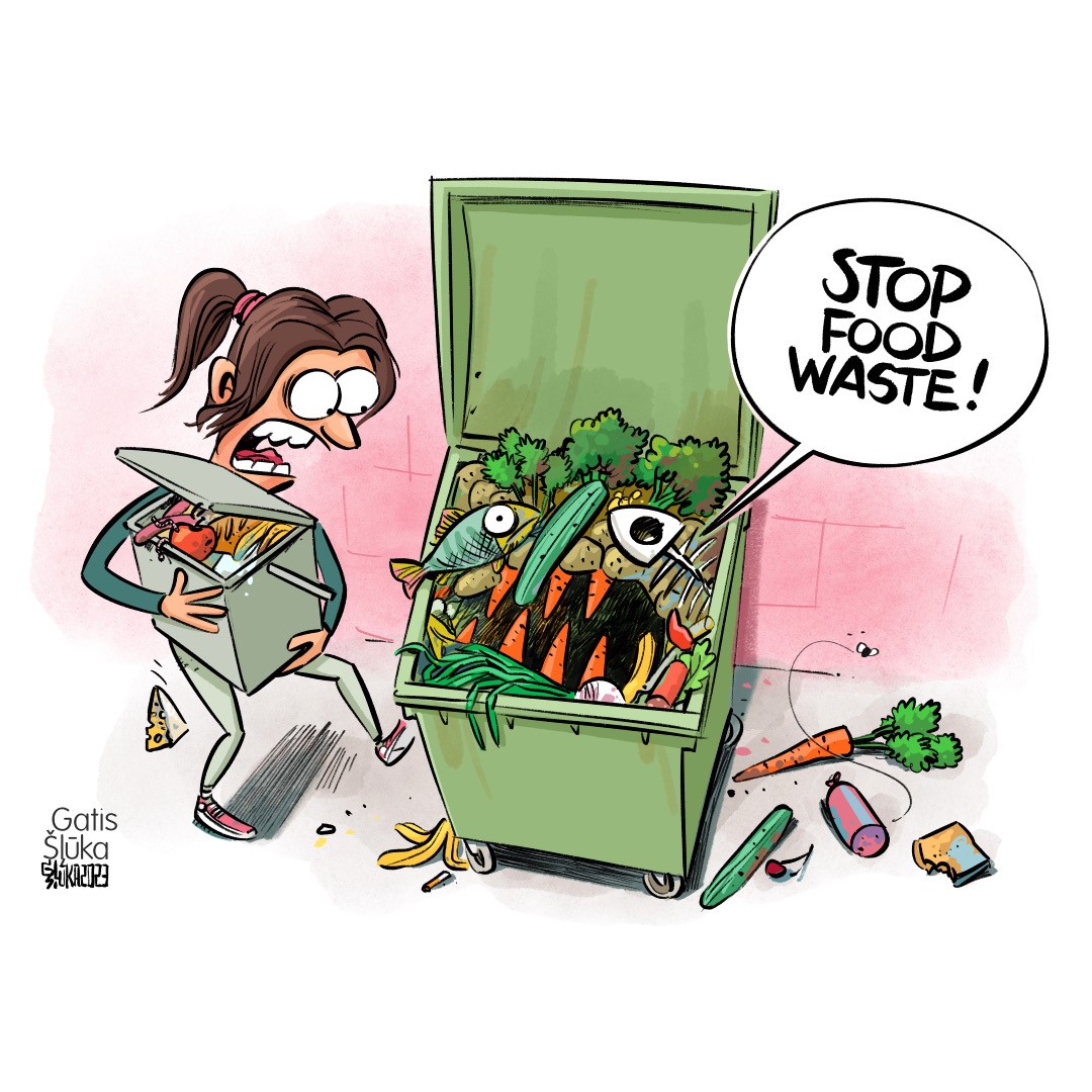 Today is the International Day of Awareness of #FoodLoss &amp; #FoodWaste 🍽🍏🗑

By reducing food waste, we fight Climate Change, preserve resources and increase space #ForNature &amp; biodiversity

Find 1️⃣8⃣ tips to reduce food waste: europa.eu/!gRv9Gj

#FLWDay #IDAFLW