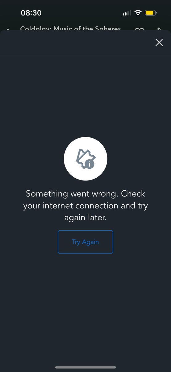 otradaniella's tweet photo. ticketmaster being the biggest joke ever why are you asking me to authenticate my account when I’m already signed in and then not sending me a code https://t.co/0YLUisHPVC