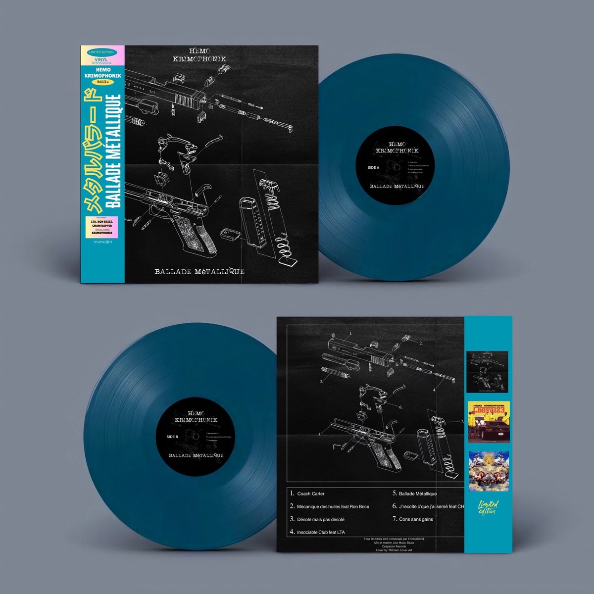 Le Ep Ballade Métallique de <a href="/Hemohemess/">Hemo_aka_Elfuego</a> x <a href="/krimophonik/">KRIMO</a> 
Est Disponible Partout 
Edition vinyle collector sur Bandcamp : dyapazonrecordz.bandcamp.com/album/ballade-…