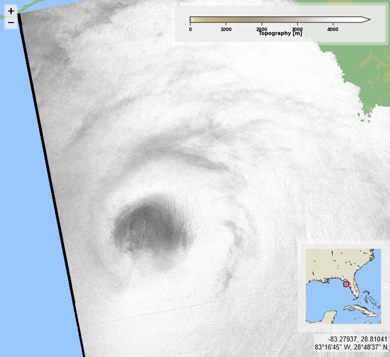 CYMS Cyclone Monitoring Service by Sentinel-1 (@cyms_s1) on Twitter photo Hurricane #John (again), eastern Pacific and #Helene, Gulf of Mexico. <a href="/ESA_EO/">ESA Earth Observation</a> acquisitions on 2024/09/26 on 12:43 & 23:37 UTC resp., for #2024SHOC from <a href="/CopernicusEU/">Copernicus EU</a> #Sentinel1 A. Max sustained wind velocities (left) resp. around 45 and 55 m/s, derived from SAR roughness (right). Hurricane #John (again), eastern Pacific and #Helene, Gulf of Mexico. <a href="/ESA_EO/">ESA Earth Observation</a> acquisitions on 2024/09/26 on 12:43 & 23:37 UTC resp., for #2024SHOC from <a href="/CopernicusEU/">Copernicus EU</a> #Sentinel1 A. Max sustained wind velocities (left) resp. around 45 and 55 m/s, derived from SAR roughness (right).